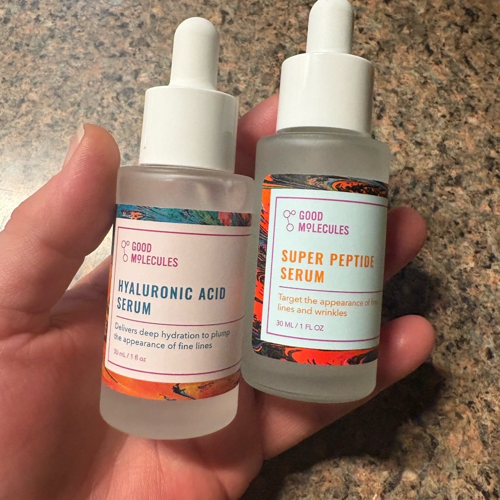 Hyaluronic Acid and Super Peptide Serum Set - Good Molecules
